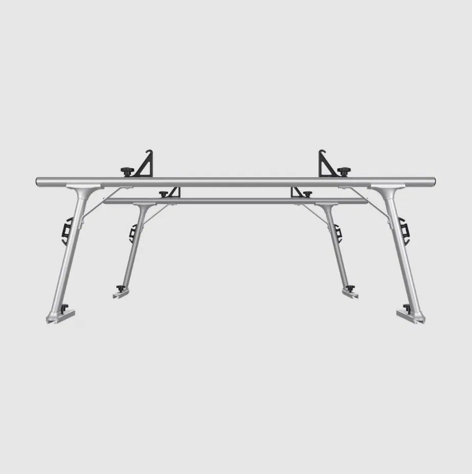 43002XT – TRAC RAC Ladder Rack, 1250 Pound Capacity Bed Rail Mount Multi-Fit Slides Along Base Rails Powder Coated Al...
